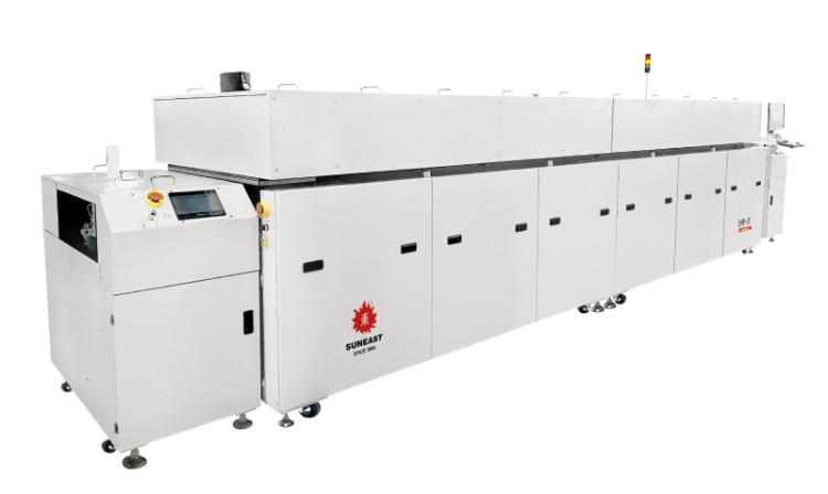 在線式隧道爐對電子產品的烘烤固化優勢